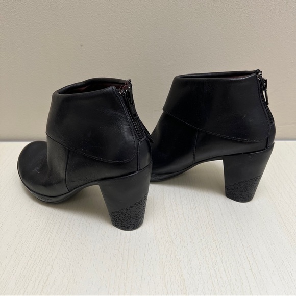 Wonders of Spain Black Comfort Round Toe Bootie Boots Size 36 - Picture 5 of 14